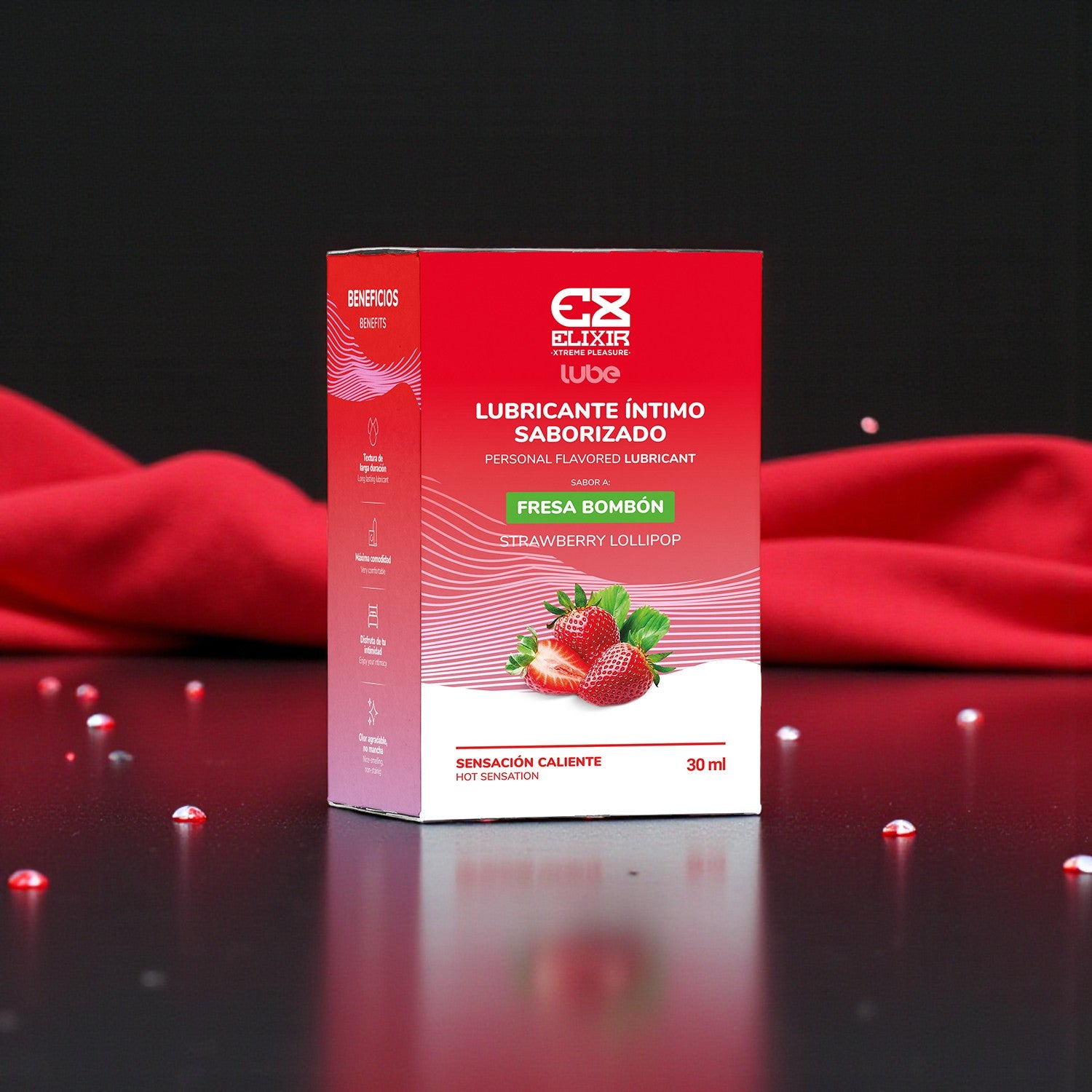 Lubricante Sabor Fresa Bombom