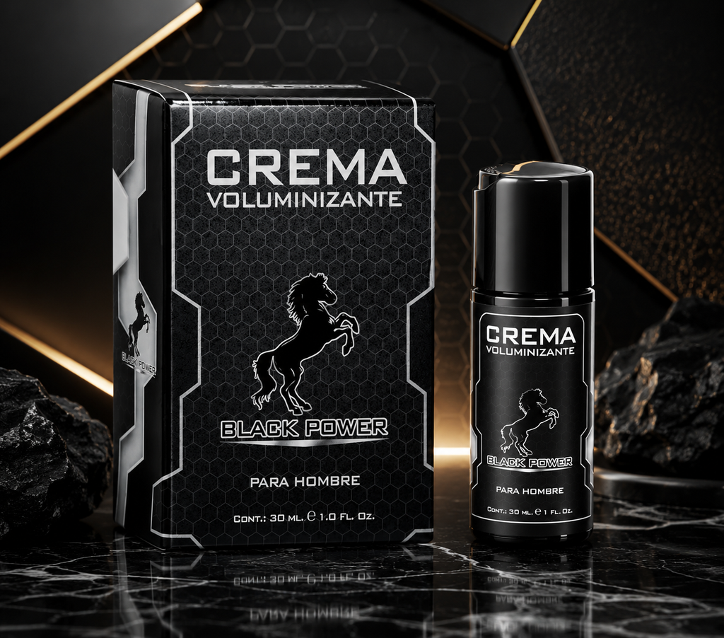 Crema Voluminizante Black Power