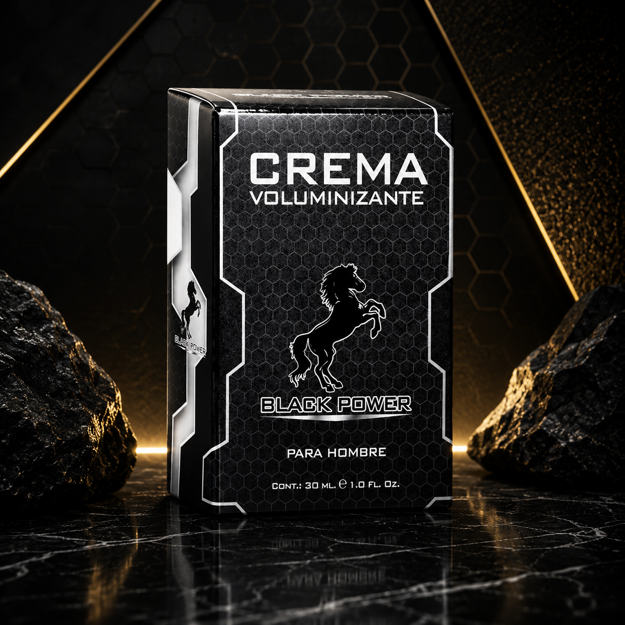 Crema Voluminizante Black Power