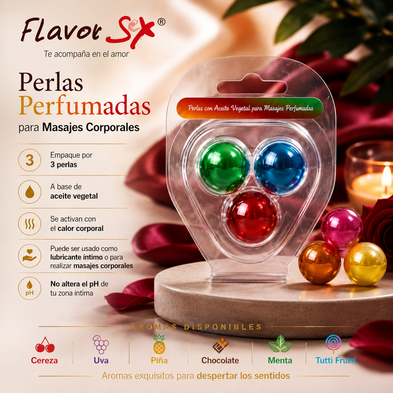 Perlas Lubricadas X3