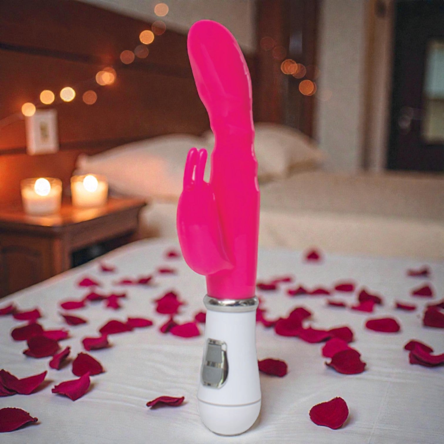 Vibrador Conejo Con Estimulador