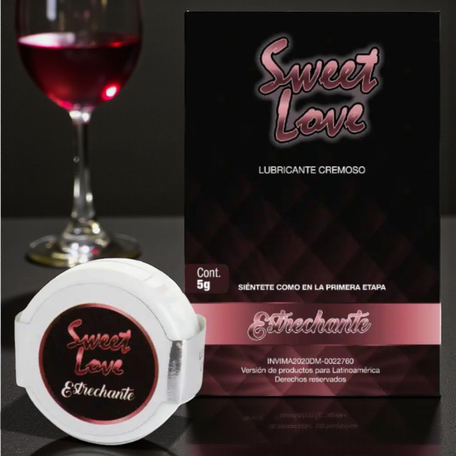 Lubricante Cremoso Estrechante Sweet Love