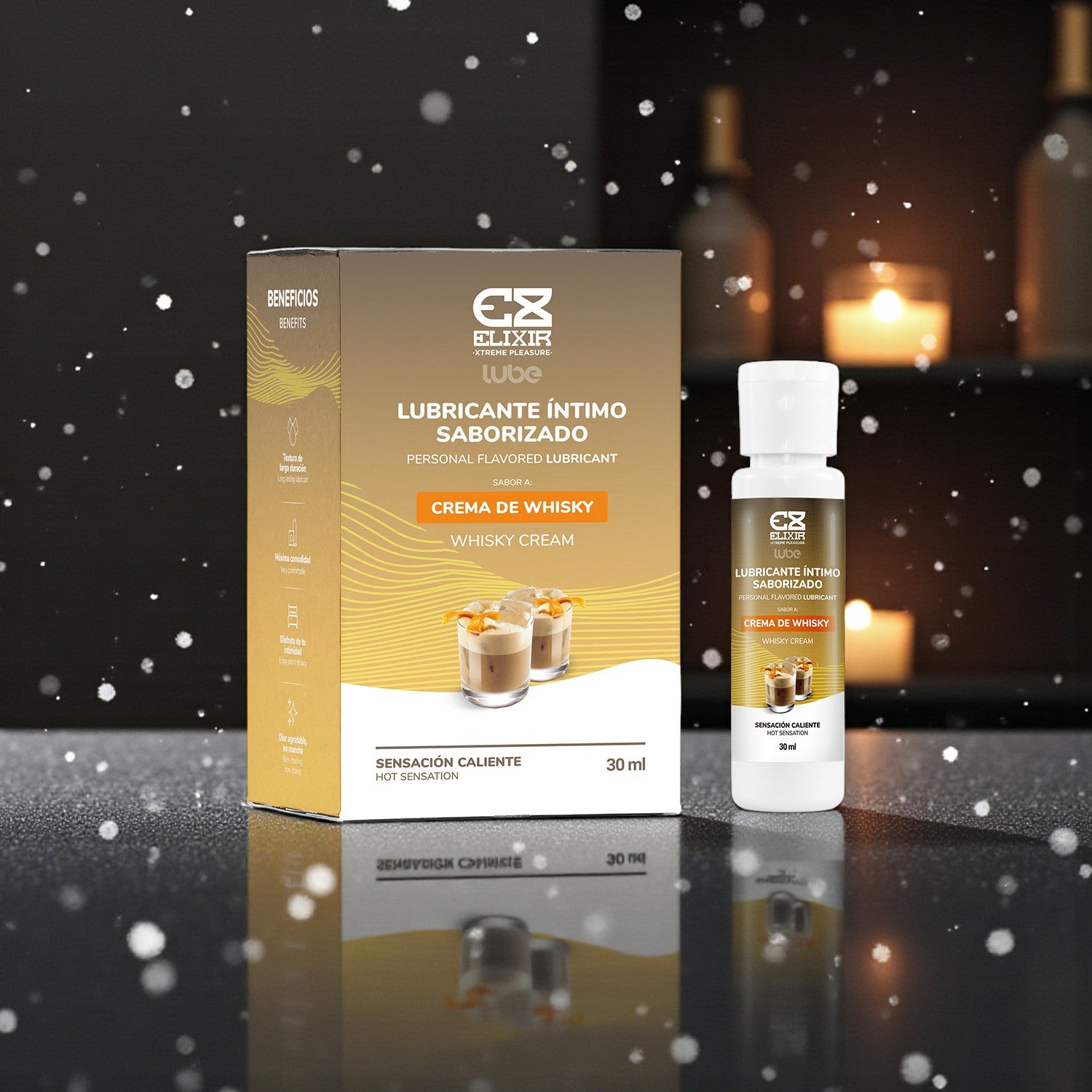 Lubricante Sabor Crema de Whisky