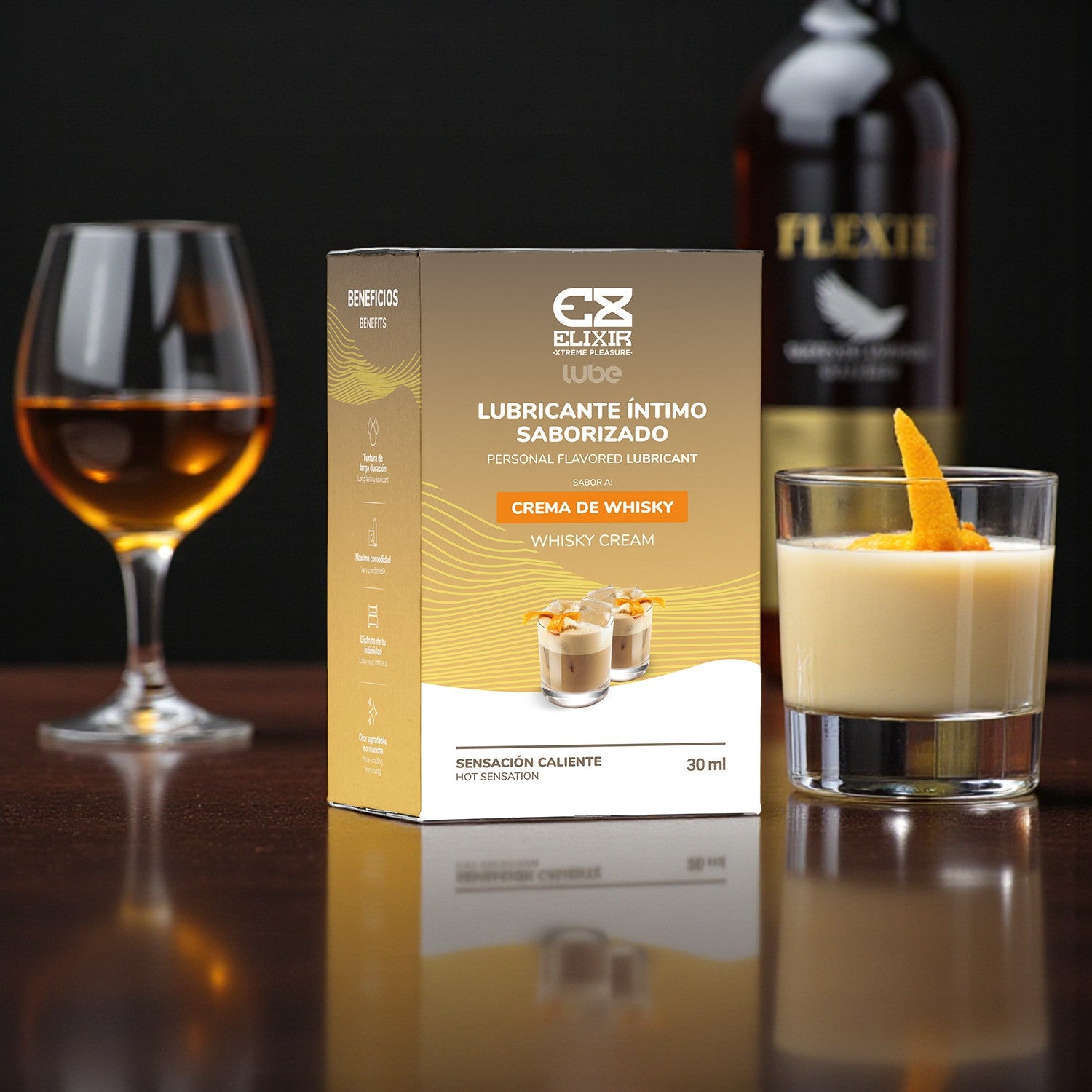 Lubricante Sabor Crema de Whisky