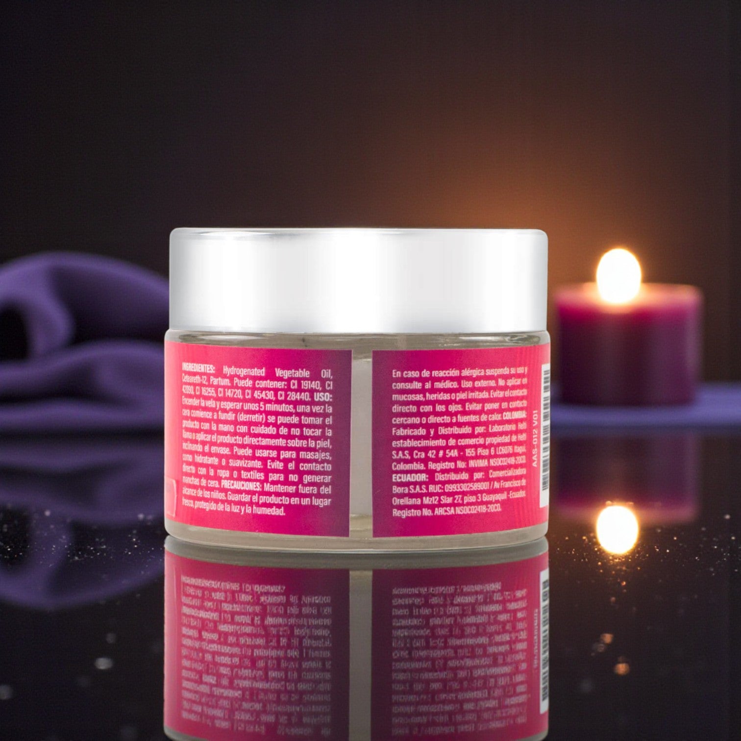 Vela Para Masajes Elixir