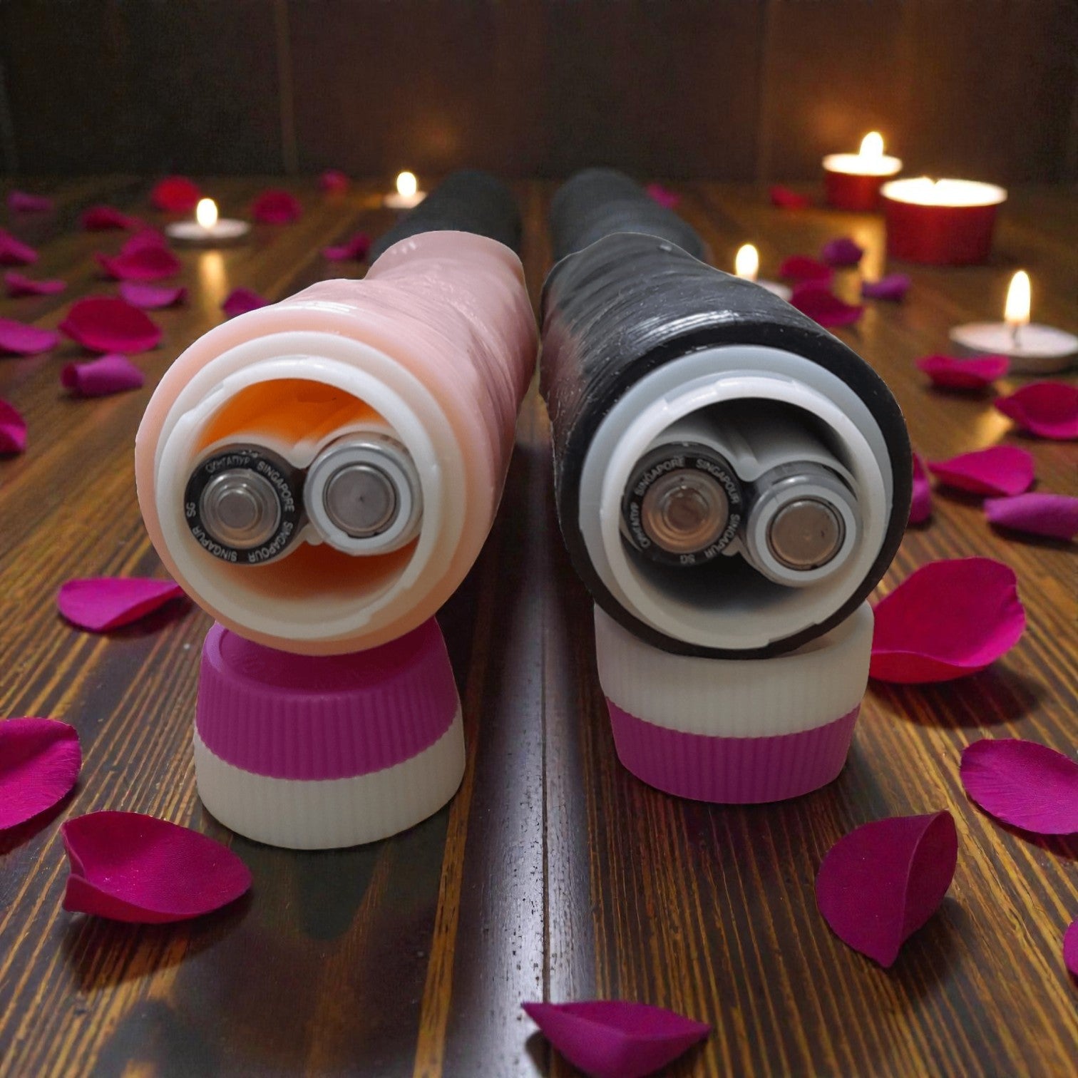 Vibrador con rotación PAN