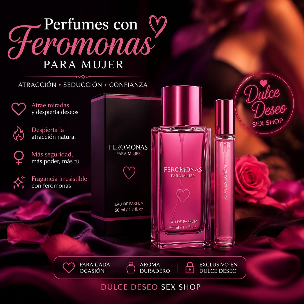 Perfume Good Girl con Feromonas Mujer