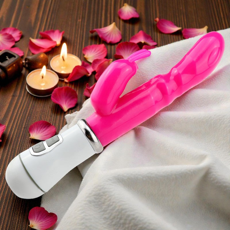 Vibrador Conejo Con Estimulador
