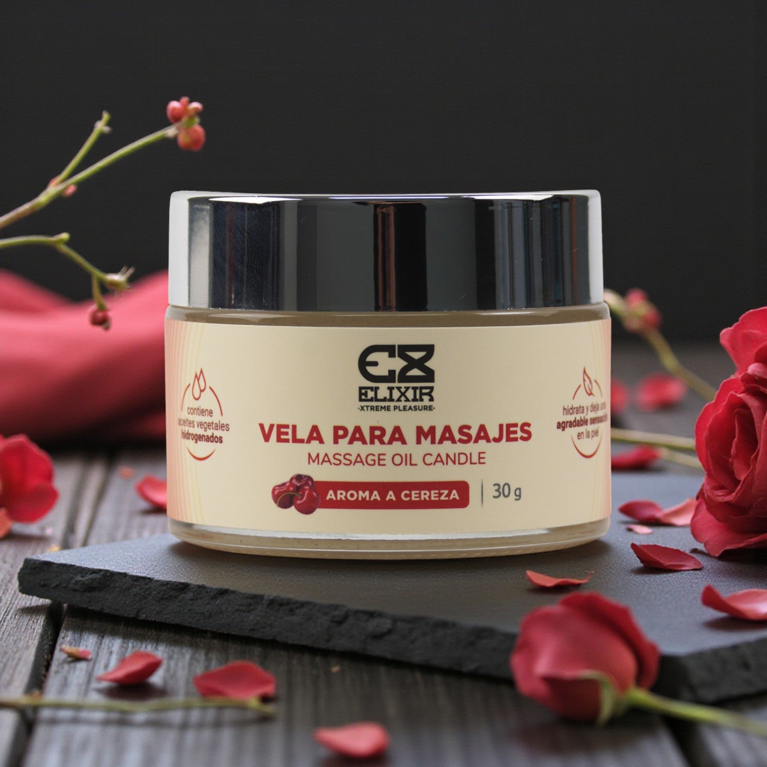 Vela Para Masajes Elixir